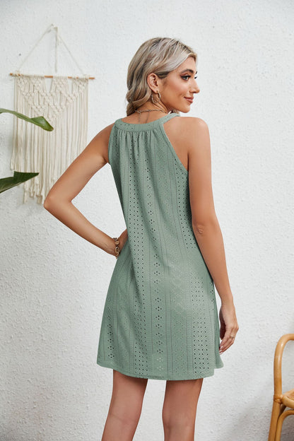 STELLA - Halter Sleeveless Beach Dress