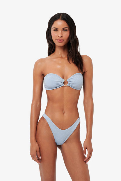 NOVA - Bandeau Ring Bikini Set - Light Blue