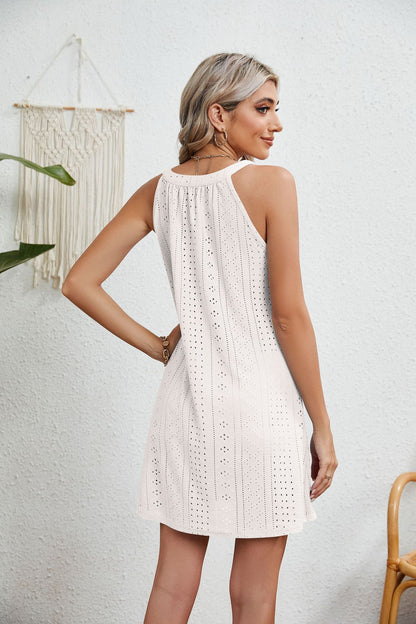 STELLA - Halter Sleeveless Beach Dress