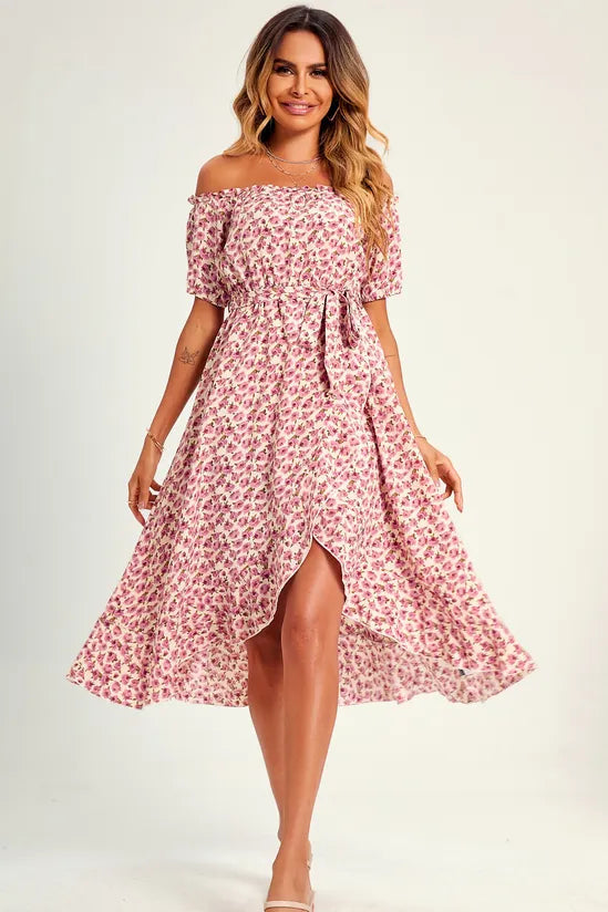 ELENA - Rose Beach Long Dress