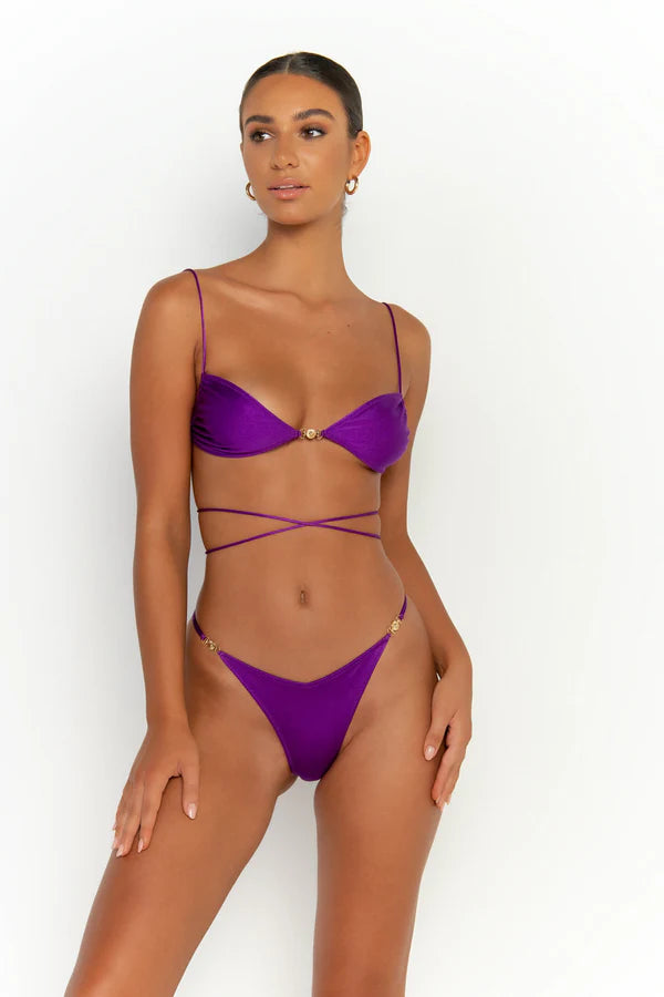 HAILEY - Brazilian Bikini Set - Purple