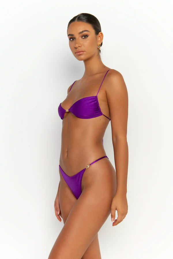 HAILEY - Brazilian Bikini Set - Purple