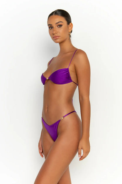 HAILEY - Brazilian Bikini Set - Purple
